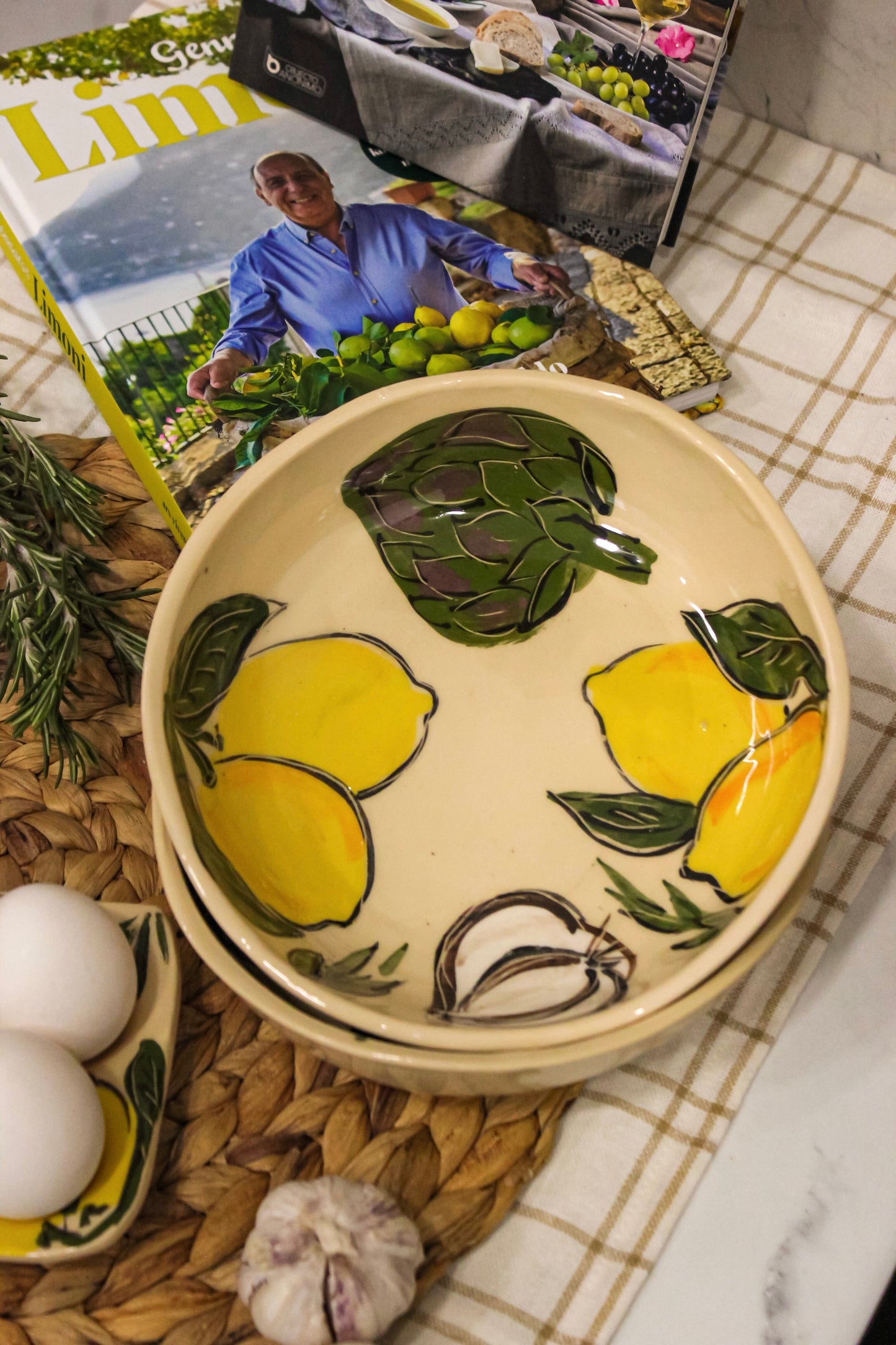 Салатник Артишок з лимонами