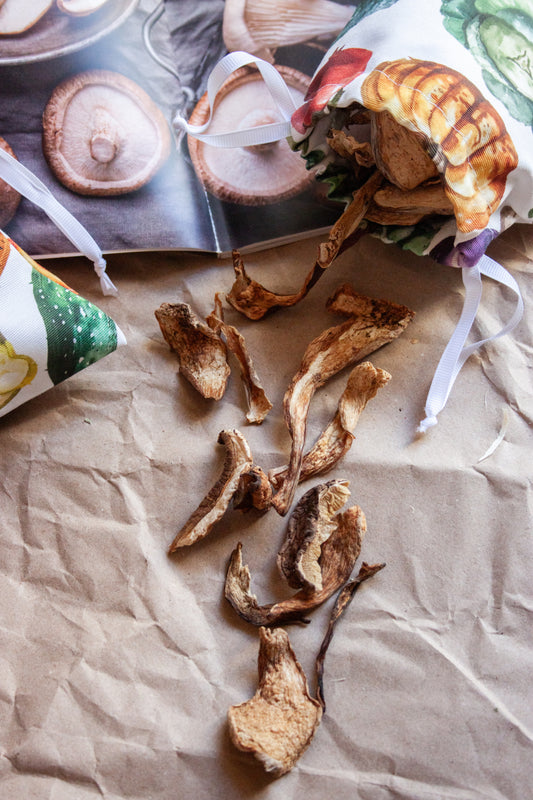 Білі сушені гриби