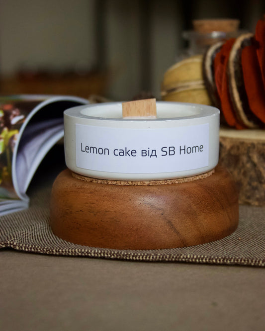 Соєва свічка Lemon Cake